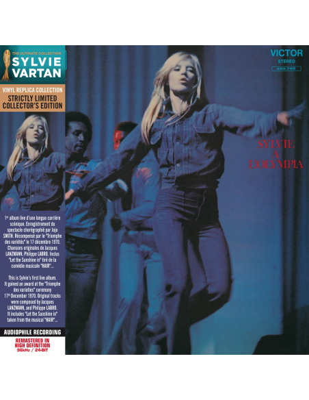 Sylvie Vartan - A L'Olympia (1970) - Mini LP