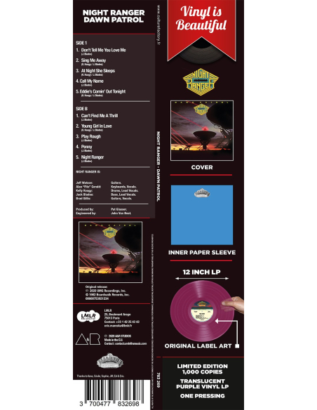 Night Ranger - Dawn Patrol (Vinyle)