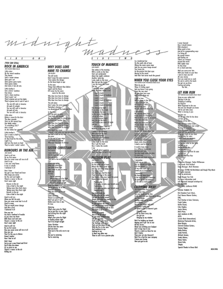 Night Ranger - Midnight Madness (Vinyle)