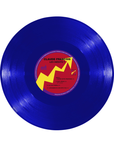 Claude François - Les Inédits 25cm Vol. 7 - Maquettes, Versions Alternatives (Vinyle 10''+ CD)
