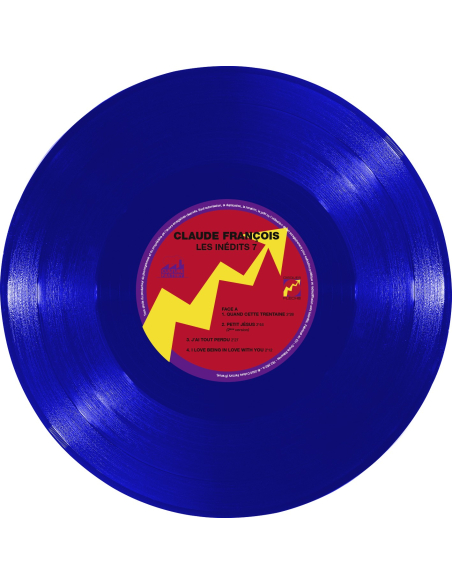 Claude François - Les Inédits 25cm Vol. 7 - Maquettes, Versions Alternatives (Vinyle 10''+ CD)
