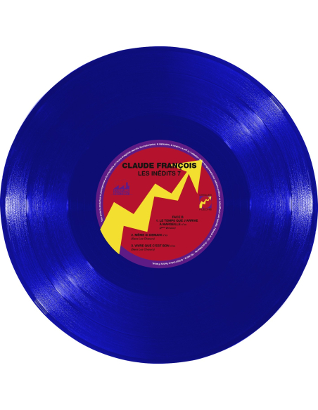 Claude François - Les Inédits 25cm Vol. 7 - Maquettes, Versions Alternatives (Vinyle 10''+ CD)