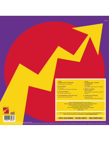 Claude François - Les Inédits 25cm Vol. 7 - Maquettes, Versions Alternatives (Vinyle 10''+ CD)