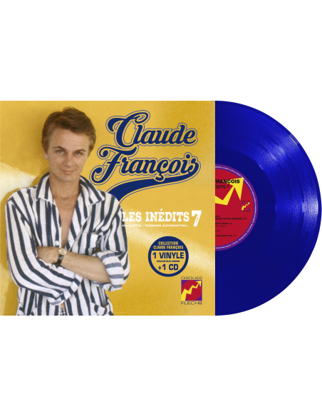 Claude François - Les Inédits 25cm Vol. 7 - Maquettes, Versions Alternatives (Vinyle 10''+ CD)