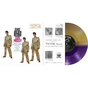 Elvis Presley - Elvis' Golden Record - Vinyle Japonais Bicolore (Vinyle 10'')