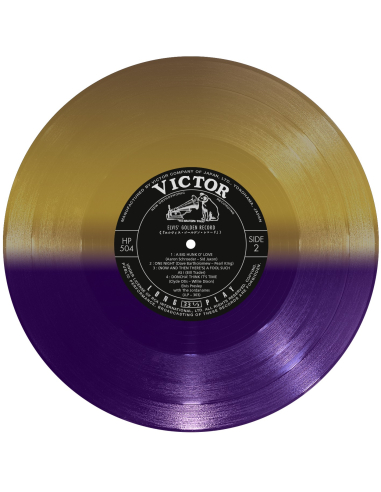 Elvis Presley - Elvis' Golden Record - Vinyle Japonais Bicolore (Vinyle 10'')