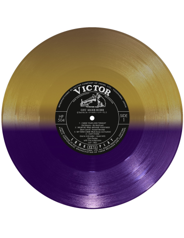 Elvis Presley - Elvis' Golden Record - Vinyle Japonais Bicolore (Vinyle 10'')