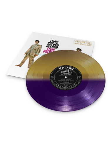 Elvis Presley - Elvis' Golden Record - Vinyle Japonais Bicolore (Vinyle 10'')