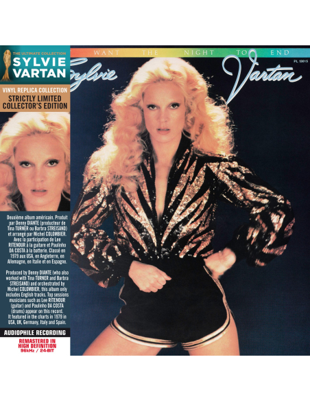 Sylvie Vartan - I Don't Want The Night To End - Mini LP