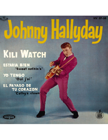 Johnny Hallyday - Kili Watch - Vinyle Violet (Espagne) (Vinyle 7'')