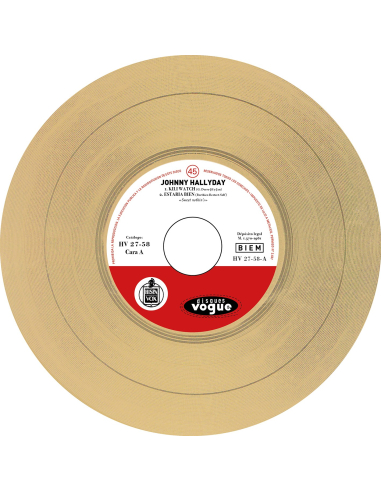 Johnny Hallyday - Kili Watch - Vinyle Doré (Espagne) (Vinyle 7'')