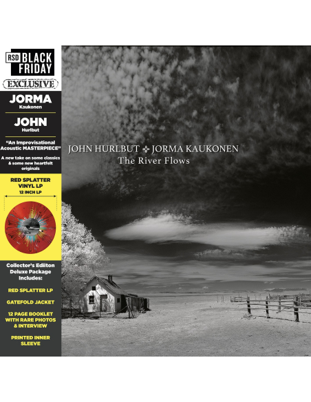 John Hurlbut & Jorma Kaukonen - The River Flows (Vinyle)
