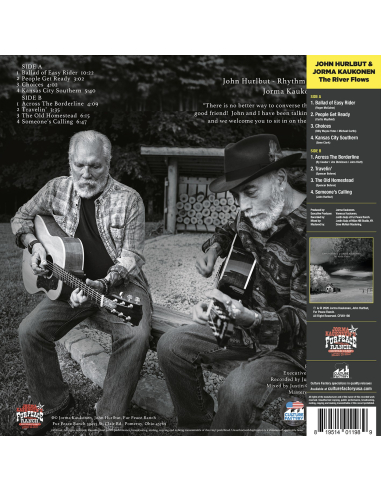 John Hurlbut & Jorma Kaukonen - The River Flows (Vinyle)