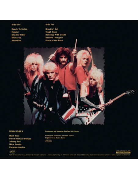 King Kobra - Ready to Strike