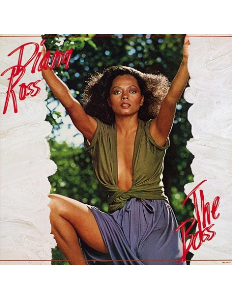 Diana Ross - 33 Tours - The Boss (Vinyle Transparent Rouge) 