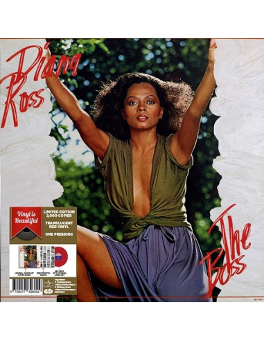 Diana Ross - 33 Tours - The Boss (Vinyle Transparent Rouge) 