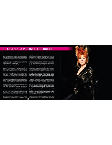 Livre Mylène Farmer - Diva De Porcelaine - Pages 124-125