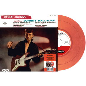 Johnny Hallyday - Hello Johnny - Vinyle Orange (Espagne) (Vinyle 7'')