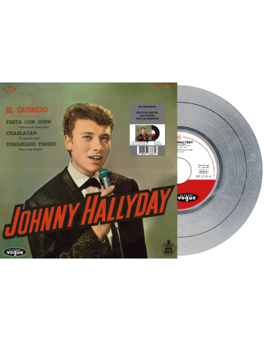 Johnny Hallyday - Si, Querido - Vinyle Argenté (Espagne) (Vinyle 7'')
