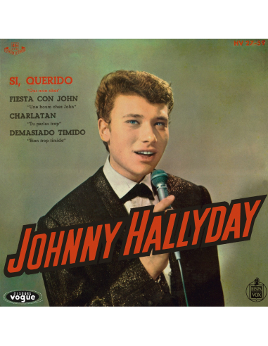 Johnny Hallyday - Si, Querido - Vinyle Jaune Citron (Espagne) (Vinyle 7'')