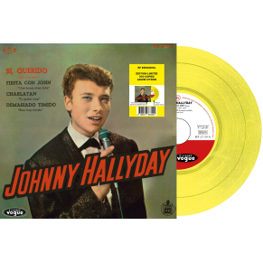 Johnny Hallyday - Si, Querido - Vinyle Jaune Citron (Espagne) (Vinyle 7'')