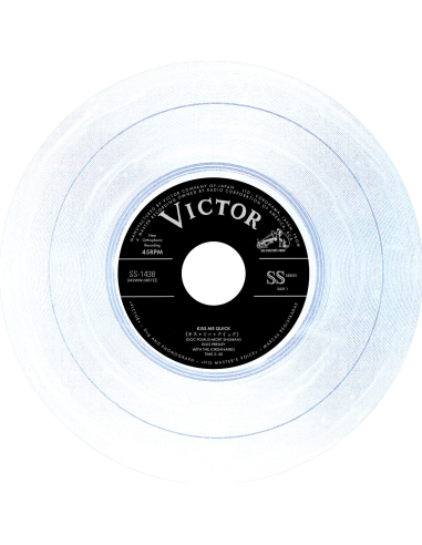 Elvis Presley - Kiss Me Quick - Vinyle Phosphorescent (Japon) (Vinyle 7'')