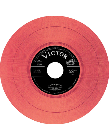 Elvis Presley - Kiss Me Quick - Vinyle Rouge (Japon) (Vinyle 7'')