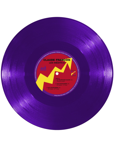 Claude François - Les Inédits 25cm Vol. 8 - Maquettes, Versions Alternatives (Vinyle 10''+ CD)