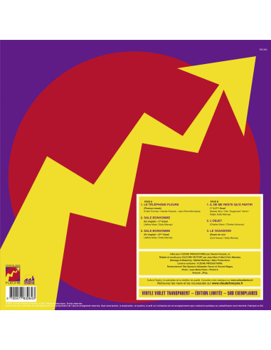 Claude François - Les Inédits 25cm Vol. 8 - Maquettes, Versions Alternatives (Vinyle 10''+ CD)