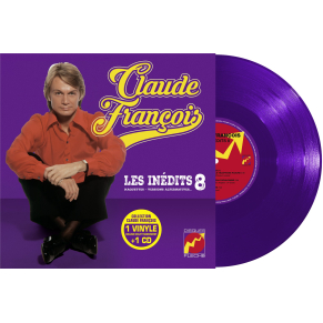 Claude François - Les Inédits 25cm Vol. 8 - Maquettes, Versions Alternatives (Vinyle 10''+ CD)
