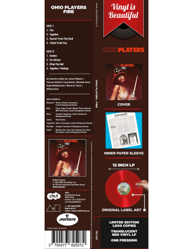 Ohio Players - Fire (Vinyle)