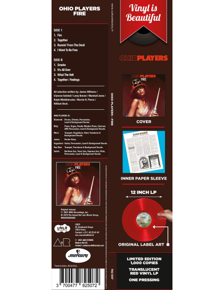 Ohio Players - Fire (Vinyle)