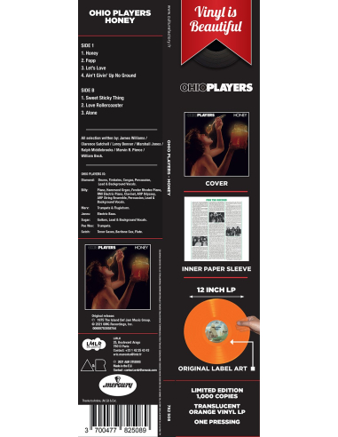 Ohio Players - Honey (Vinyle)