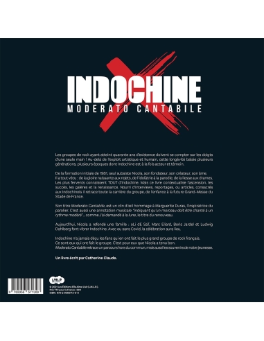 Indochine - Moderato Cantabile (Livre)
