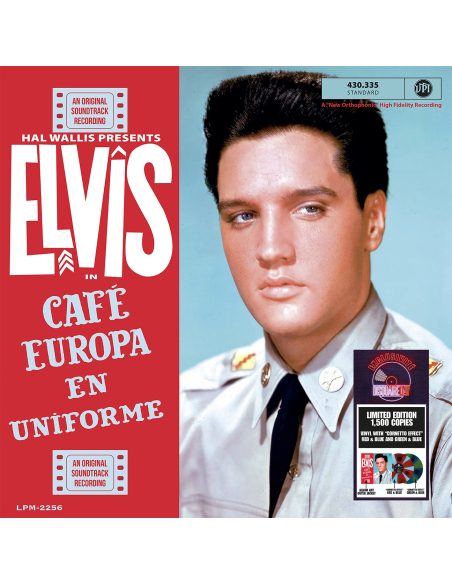 Elvis Presley - Café Europa en Uniforme - RSD 2021 (Vinyle)