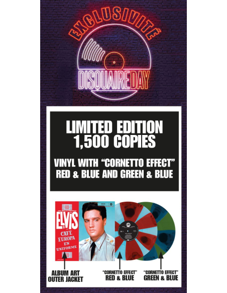 Elvis Presley - Café Europa en Uniforme - RSD 2021 (Vinyle)
