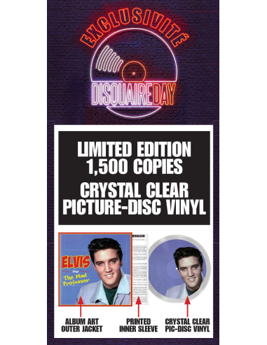 Elvis Presley - Sings The Mad Professor - RSD 2021 (Vinyle)