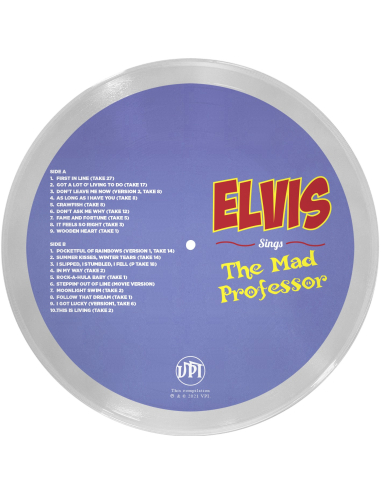 Elvis Presley - Sings The Mad Professor - RSD 2021 (Vinyle)