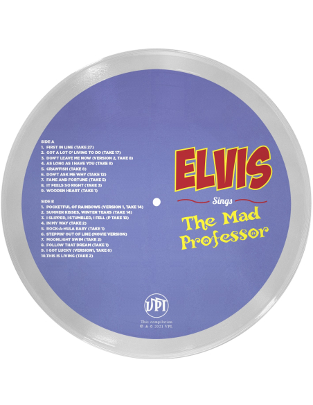 Elvis Presley - Sings The Mad Professor - RSD 2021 (Vinyle)