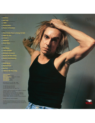 Iggy Pop - Live At The Channel Boston - RSD 2021 (Vinyle)