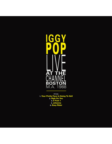 Iggy Pop - Live At The Channel Boston - RSD 2021 (Vinyle)