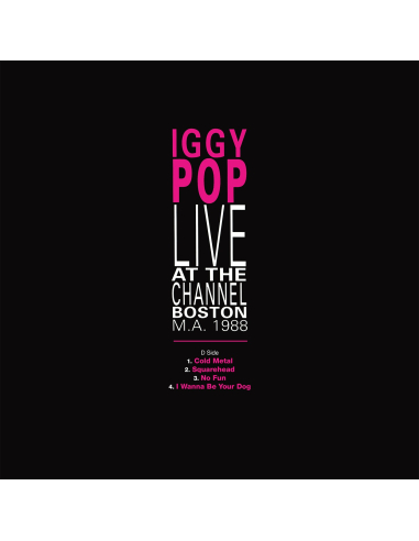 Iggy Pop - Live At The Channel Boston - RSD 2021 (Vinyle)