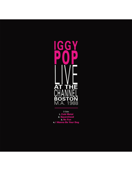 Iggy Pop - Live At The Channel Boston - RSD 2021 (Vinyle)