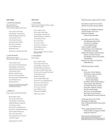 Kenny Loggins - Outside: From The Redwoods - RSD 2021 (Vinyle)