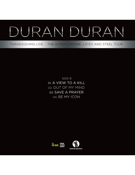 Duran Duran - The Ultra Chrome, Latex And Steel Tour (Vinyle)