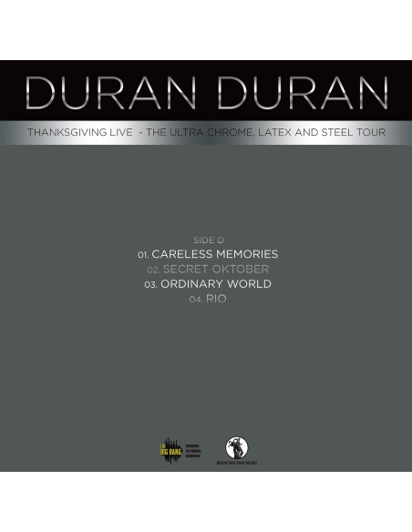 Duran Duran - The Ultra Chrome, Latex And Steel Tour (Vinyle)