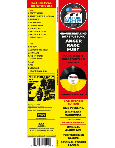Sex Pistols - No Future UK? (Vinyle)