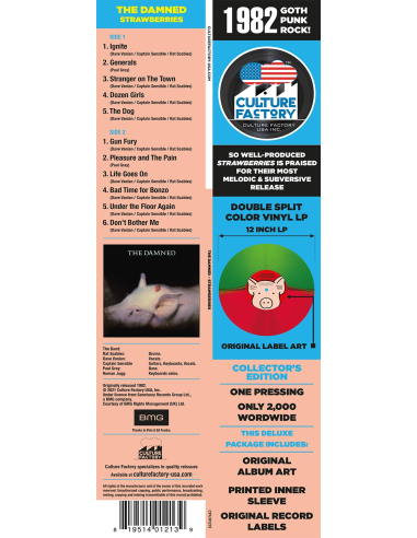 The Damned - Strawberries (Vinyle)
