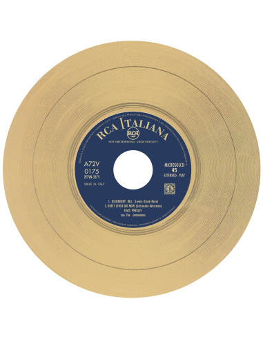 Elvis Presley - I Need You So - Vinyle Doré (Italie) (Vinyle 7'')