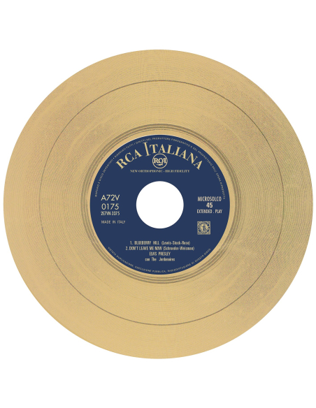 Elvis Presley - I Need You So - Vinyle Doré (Italie) (Vinyle 7'')